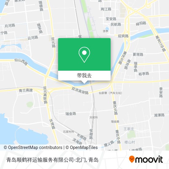 青岛顺鹤祥运输服务有限公司-北门地图