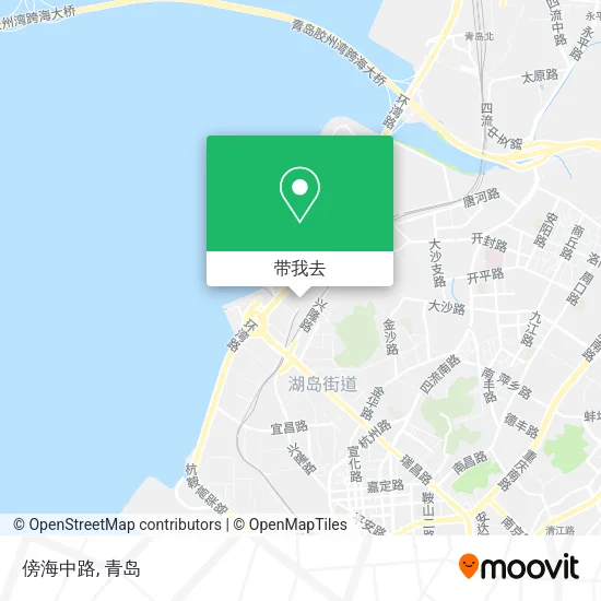 傍海中路地图