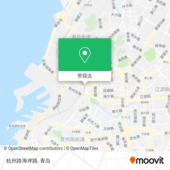 杭州路海岸路地图