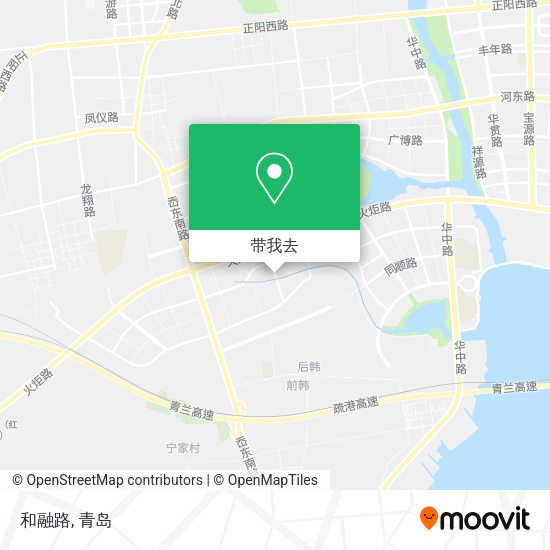 和融路地图
