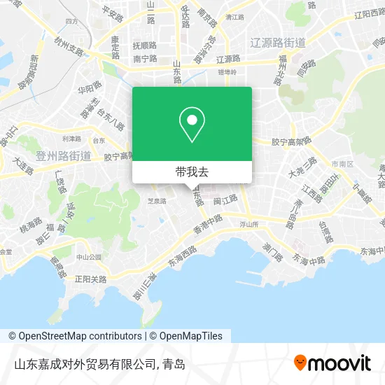 山东嘉成对外贸易有限公司地图