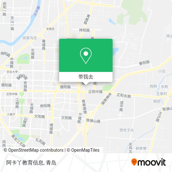 阿卡丫教育信息地图