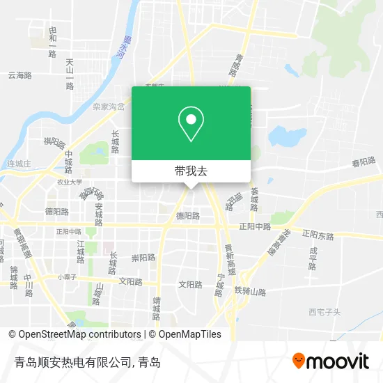 青岛顺安热电有限公司地图