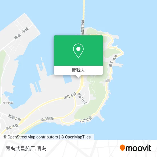 青岛武昌船厂地图