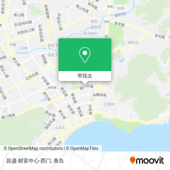 昌盛·财富中心-西门地图