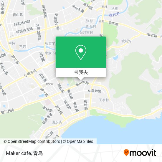 Maker cafe地图
