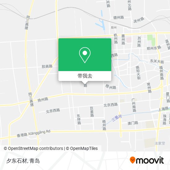 夕东石材地图