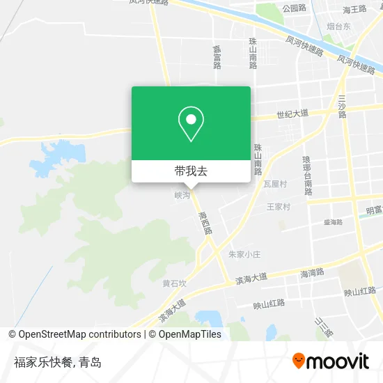 福家乐快餐地图