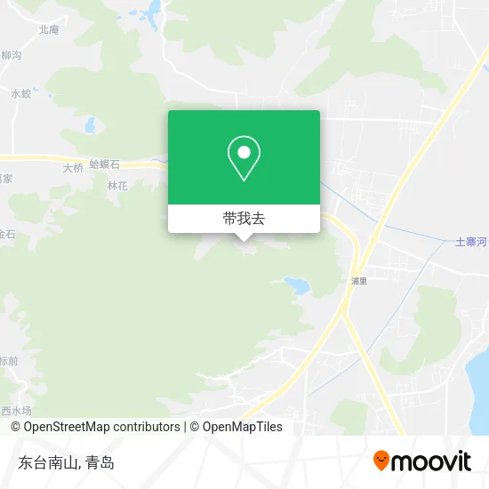 东台南山地图