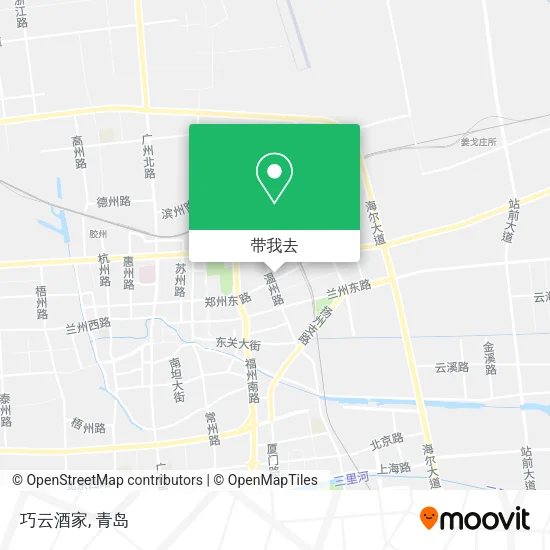 巧云酒家地图