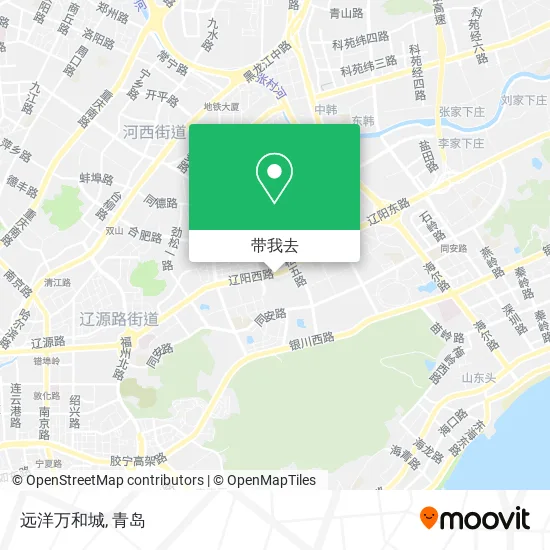 远洋万和城地图