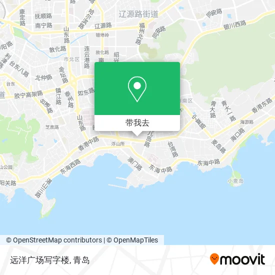 远洋广场写字楼地图