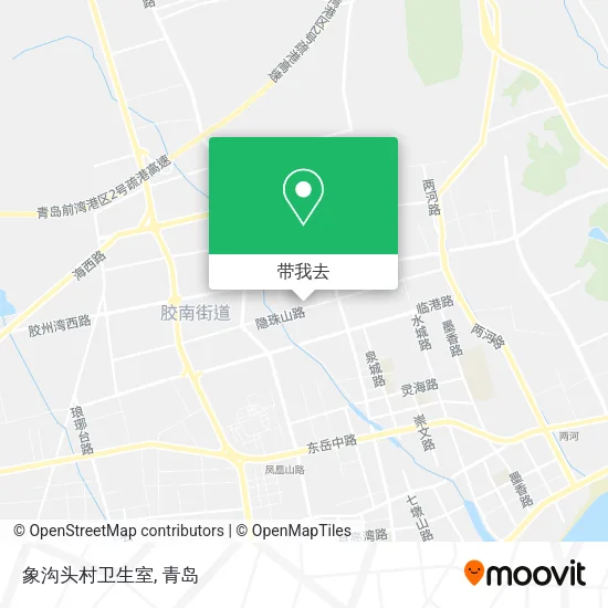 象沟头村卫生室地图