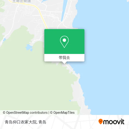 青岛仰口农家大院地图