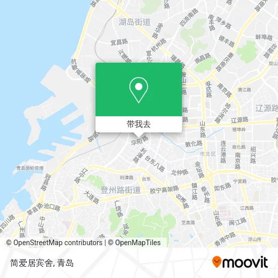 简爱居宾舍地图
