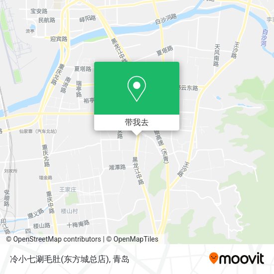 冷小七涮毛肚(东方城总店)地图