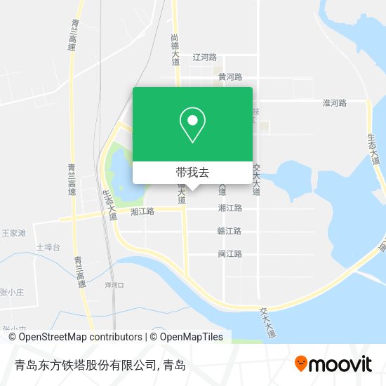 青岛东方铁塔股份有限公司地图