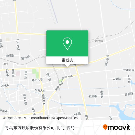 青岛东方铁塔股份有限公司-北门地图