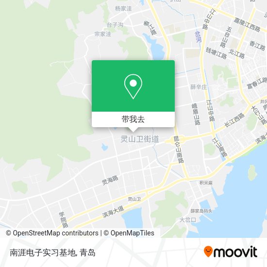 南涯电子实习基地地图