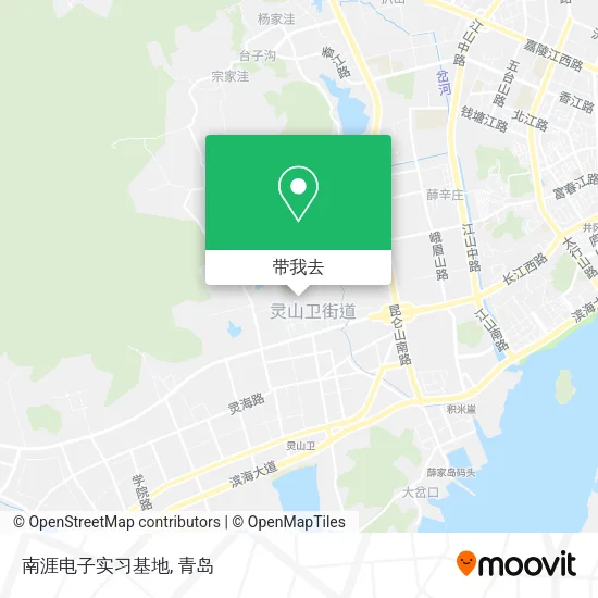 南涯电子实习基地地图