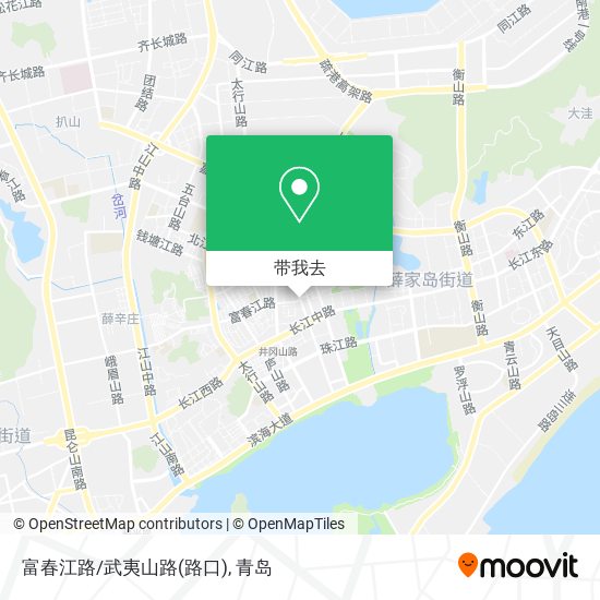 富春江路/武夷山路(路口)地图