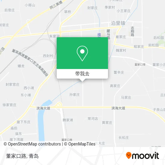 董家口路地图