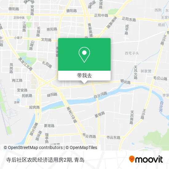 寺后社区农民经济适用房2期地图