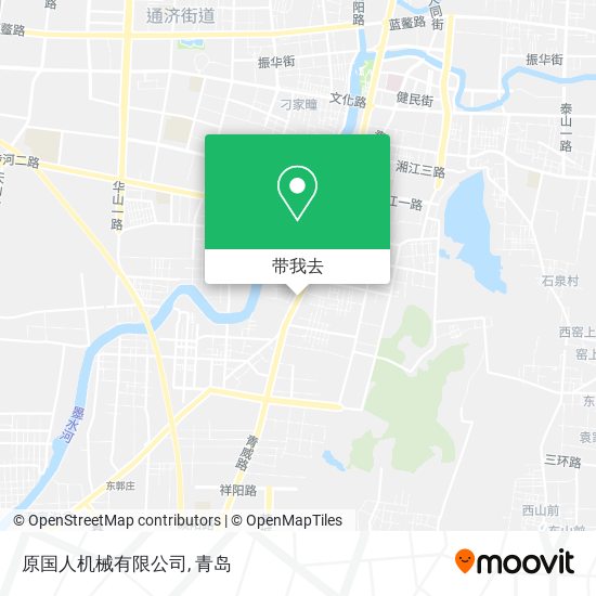 原国人机械有限公司地图