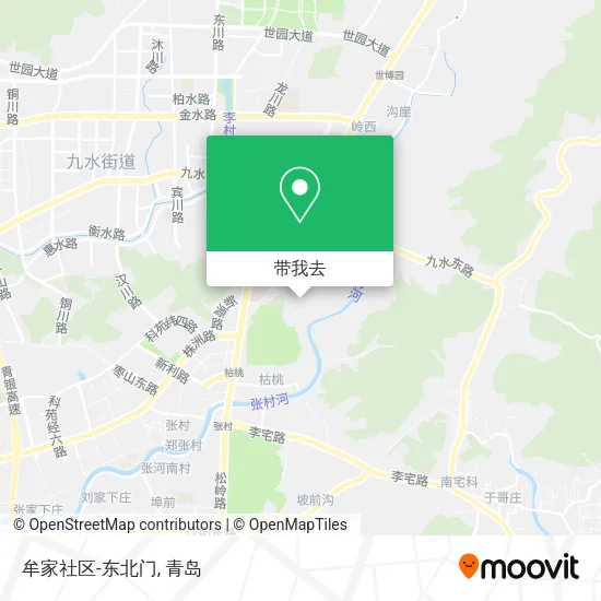 牟家社区-东北门地图