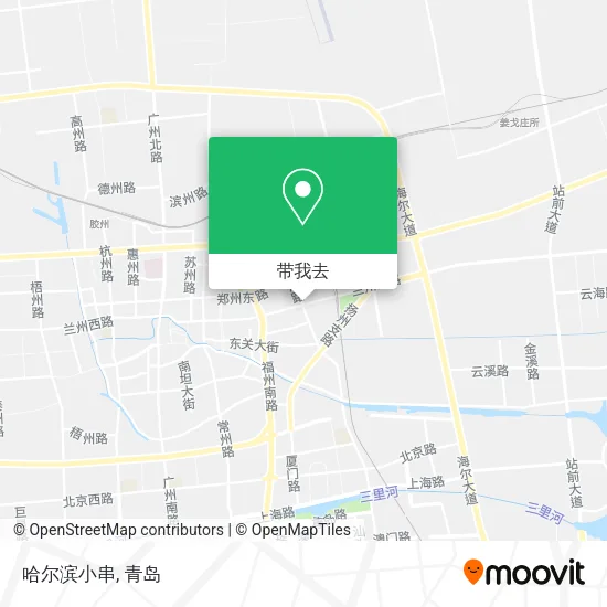 哈尔滨小串地图