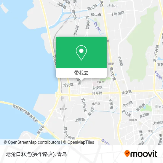 老沧口糕点(兴华路店)地图