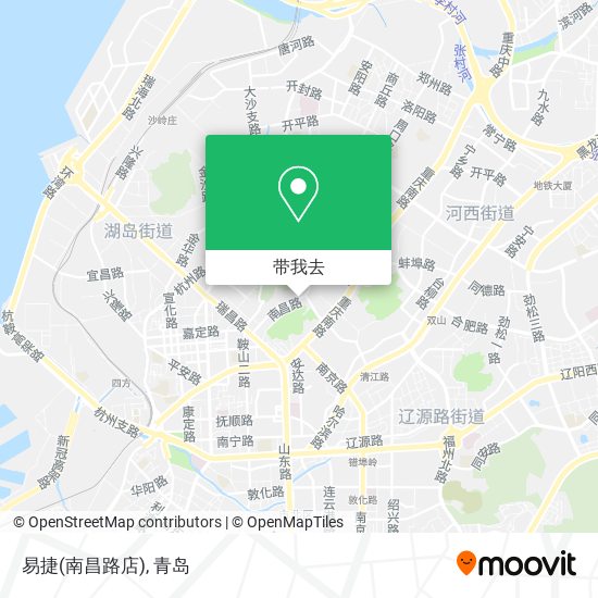 易捷(南昌路店)地图