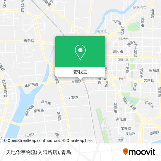 天地华宇物流(文阳路店)地图