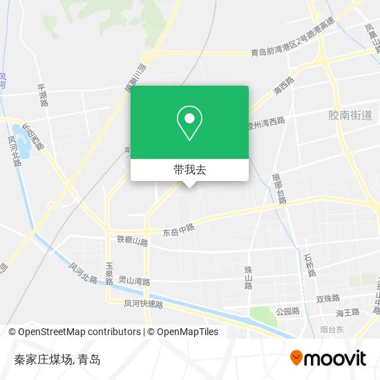 秦家庄煤场地图