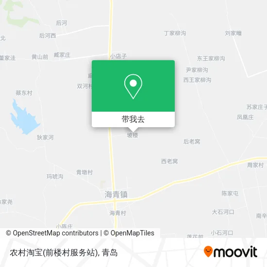 农村淘宝(前楼村服务站)地图