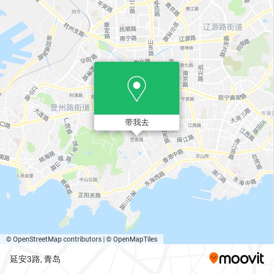 延安3路地图