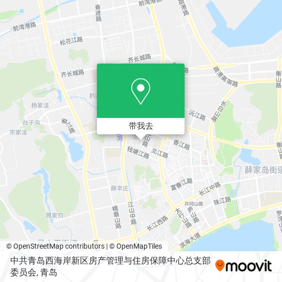 中共青岛西海岸新区房产管理与住房保障中心总支部委员会地图