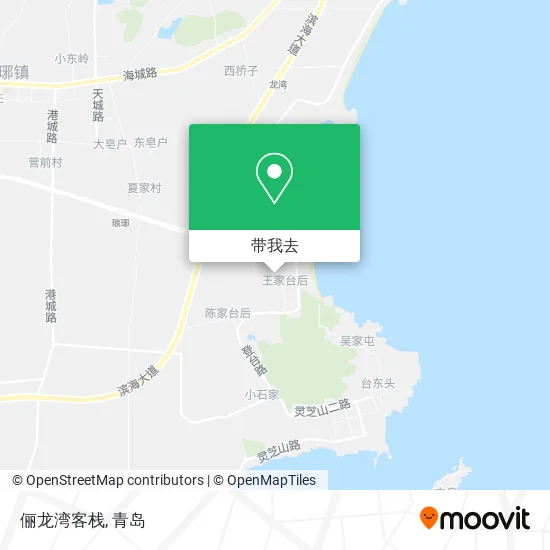 俪龙湾客栈地图