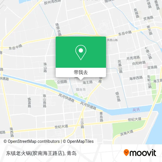 东镇老火锅(胶南海王路店)地图