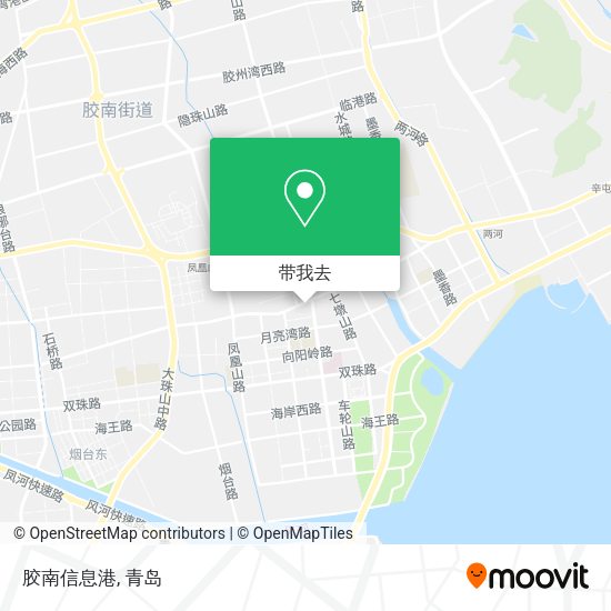胶南信息港地图