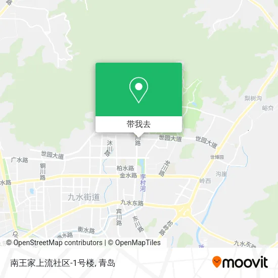 南王家上流社区-1号楼地图