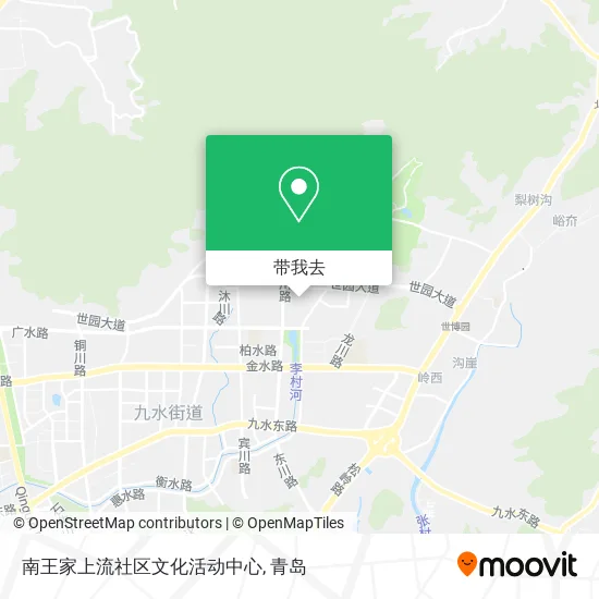 南王家上流社区文化活动中心地图