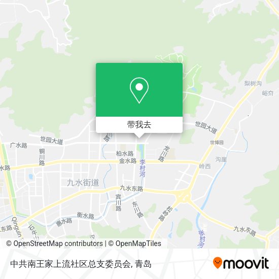 中共南王家上流社区总支委员会地图