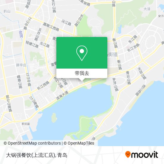 大锅强餐饮(上流汇店)地图