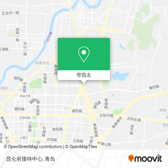 昆仑府接待中心地图