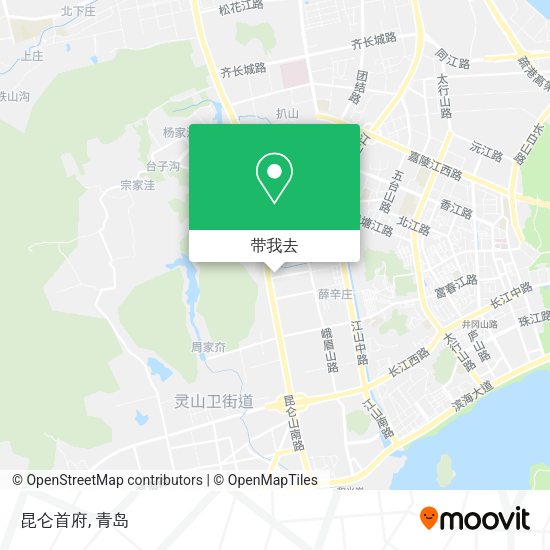 昆仑首府地图