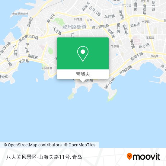 八大关风景区-山海关路11号地图
