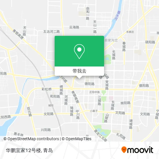 华鹏宜家12号楼地图