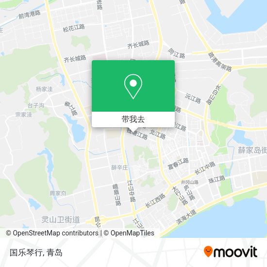 国乐琴行地图