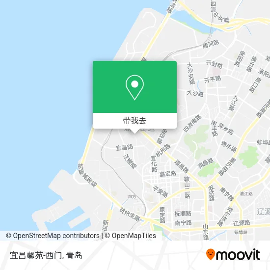 宜昌馨苑-西门地图